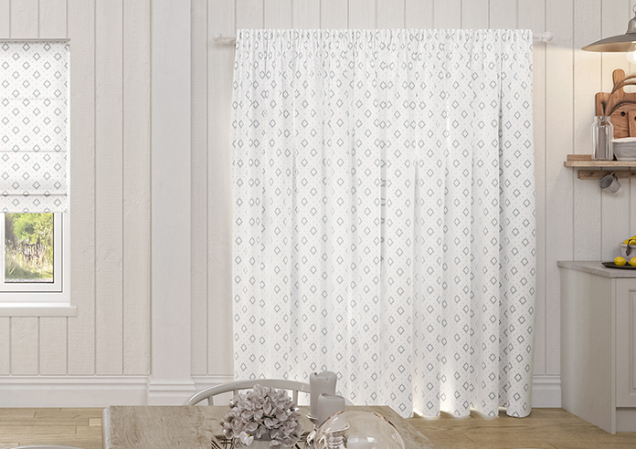 Huaraz Velvet, Light Grey - Made to Measure Curtains - Image 7